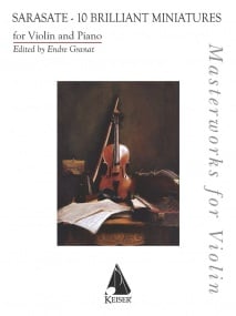Sarasate: 10 Brilliant Miniatures for Violin published by Hal Leonard