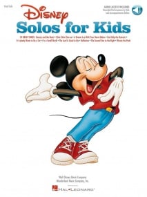 Disney Solos for Kids published by Hal Leonard (Book/Online Audio)