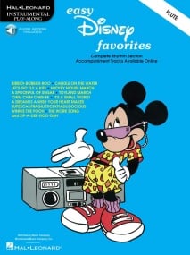 Easy Disney Favorites - Flute published by Hal Leonard (Book/Online Audio)