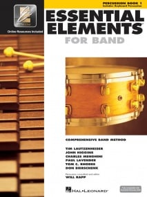 Essential Elements for Band - Book 1 with EEi for Percussion published by Hal Leonard