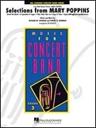 Selections from Mary Poppins for Concert Band/Harmonie published by Hal Leonard - Set (Score & Parts)