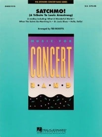 Satchmo! for Concert Band/Harmonie published by Hal Leonard - Set (Score & Parts)
