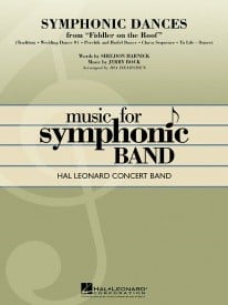 Symphonic Dances (Fiddler on the Roof) for Concert Band/Harmonie published by Hal Leonard - Set (Score & Parts)