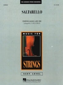 Saltarello for String Orchestra published by Hal Leonard - Set (Score & Parts)