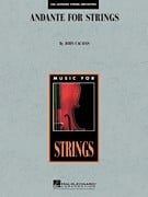 Andante for Strings for String Orchestra published by Hal Leonard - Set (Score & Parts)