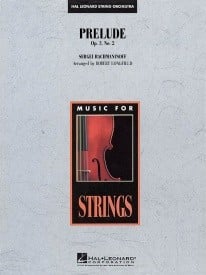 Rachmaninov: Prelude Op. 3, No. 2 for String Orchestra published by Hal Leonard - Set (Score & Parts)