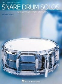 Hans: 40 Intermediate Snare Drum Solos For Concert Performance published by Hal Leonard