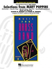 Selections from Mary Poppins for Brass Band published by Hal Leonard - Set (Score & Parts)