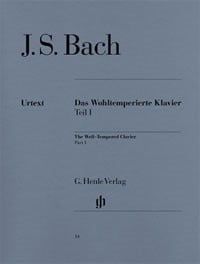 Bach: Well Tempered Clavier Book 1 (BWV 846-869) published by Henle
