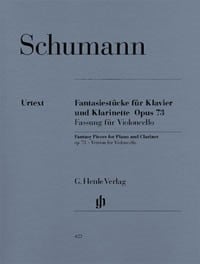 Schumann: Fantasiestucke Op 73 Version for Cello published by Henle Urtext
