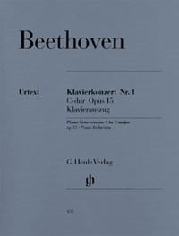 Beethoven: Piano Concerto No.1 in C Major Opus 15 published by Henle