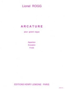 Rogg: Arcature for Organ published by Lemoine
