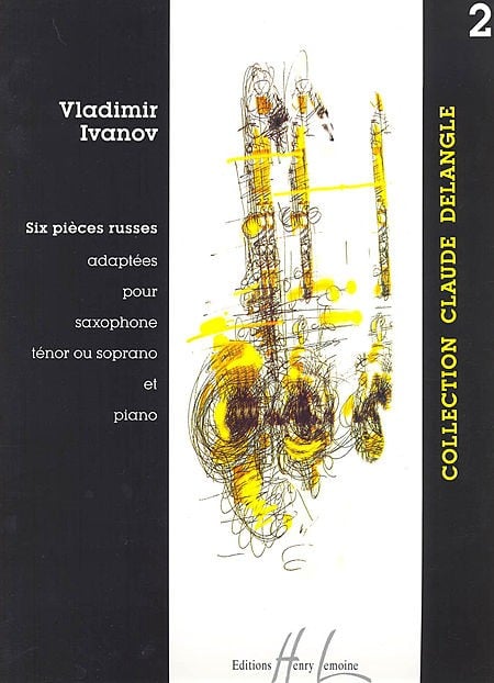 6 Pieces Russes Volume 2 for Tenor Saxophone published by Lemoine