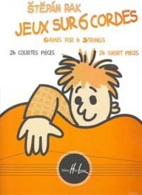Rak: Jeux sur 6 cordes for Guitar published by Lemoine