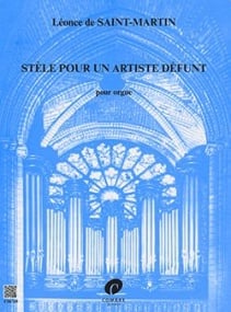 Saint-Martin: Stle pour un artiste dfunt for Organ published by Combre