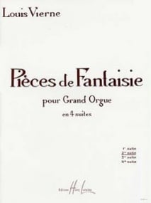 Vierne: Pieces de fantaisie Suite No 2 Opus 53 for Organ published by Lemoine