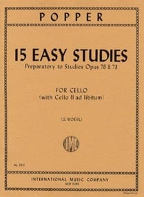Popper: 15 Easy Studies for Cello published by IMC