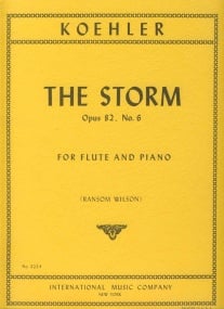 Kohler: The Storm for Flute published by IMC