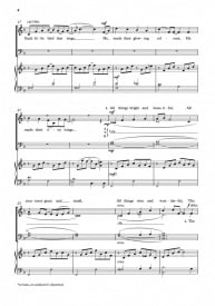 Rutter: All things bright and beautiful SATB published by OUP