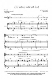 Stanford: O for a closer walk with God SATB published by OUP