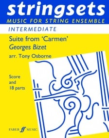 Stringsets : Suite from Carmen for String Ensemble published by Faber (Score & Parts)