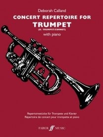 Concert Repertoire  for Trumpet published by Faber