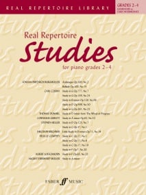 Real Repertoire - Studies Grade 2 - 4 for Piano published by Faber