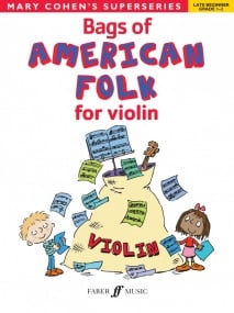 Bags of American Folk for Violin (Grades 1 - 2) published by Faber