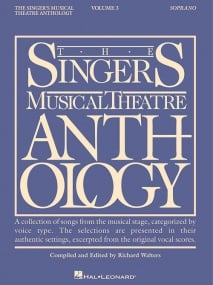 Singers Musical Theatre Anthology 3 Soprano published by Hal Leonard