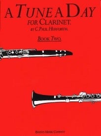 A Tune a Day Book 2 for Clarinet published by Boston