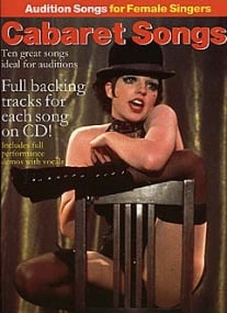 Audition Songs for Female Singers : Cabaret Songs published by Wise (Book & CD)