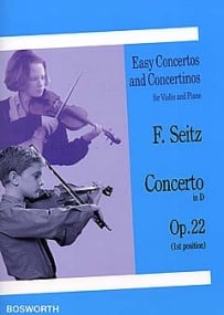 Seitz: Concerto in D Opus 22 for Violin published by Bosworth