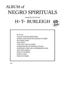 Album of Negro Spirituals - Low Voice published by Alfred (Book & CD)