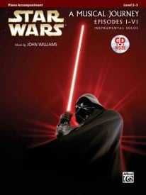 Star Wars Episodes I-VI - Piano Accompaniment published by Alfred