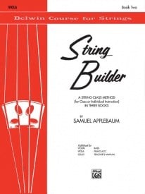 String Builder for Viola Book 2 published by Belwin