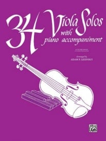 34 Viola Solos published by Belwin