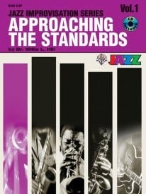 Approaching the Standards Volume 1 Bass Clef published by Warner (Book & CD)