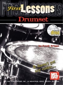 First Lessons Drumset published by Mel Bay (Book & CD)