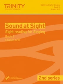 Sound At Sight Singing 3 Book & CD (2nd Series) published by Trinity