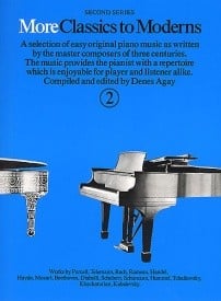 More Classics To Moderns 2 for Piano published by York