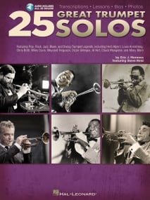 25 Great Trumpet Solos published by Hal Leonard (Book/Online Audio)