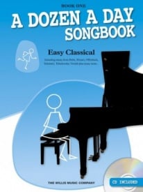 A Dozen A Day Songbook 1 : Easy Classical for Piano published by Willis (Book & CD)