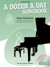 A Dozen A Day Songbook 2 : Easy Classical for Piano published by Willis (Book & CD)