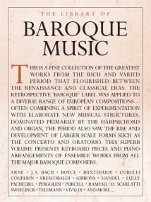 Library of Baroque Music for Piano published by Wise