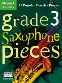 Grade 3 Alto Saxophone Pieces published by Chester (Book/Online Audio)
