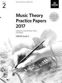 Music Theory Past Papers 2017 - Grade 2 published by ABRSM