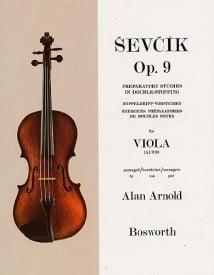 Sevcik: Studies Opus 9 (Preparatory Studies In Double-Stopping) for Viola published by Bosworth