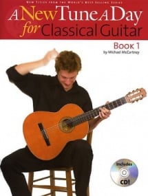 A New Tune a Day Book 1 : Classical Guitar published by Boston (Book & CD)