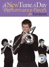A New Tune A Day : Performance Pieces - Trombone published by Boston (Book & CD)