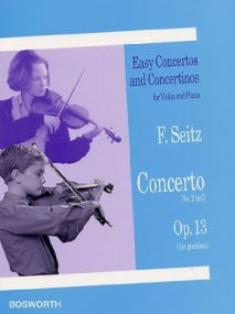 Seitz: Concerto in G Opus 13 for Violin published by Bosworth